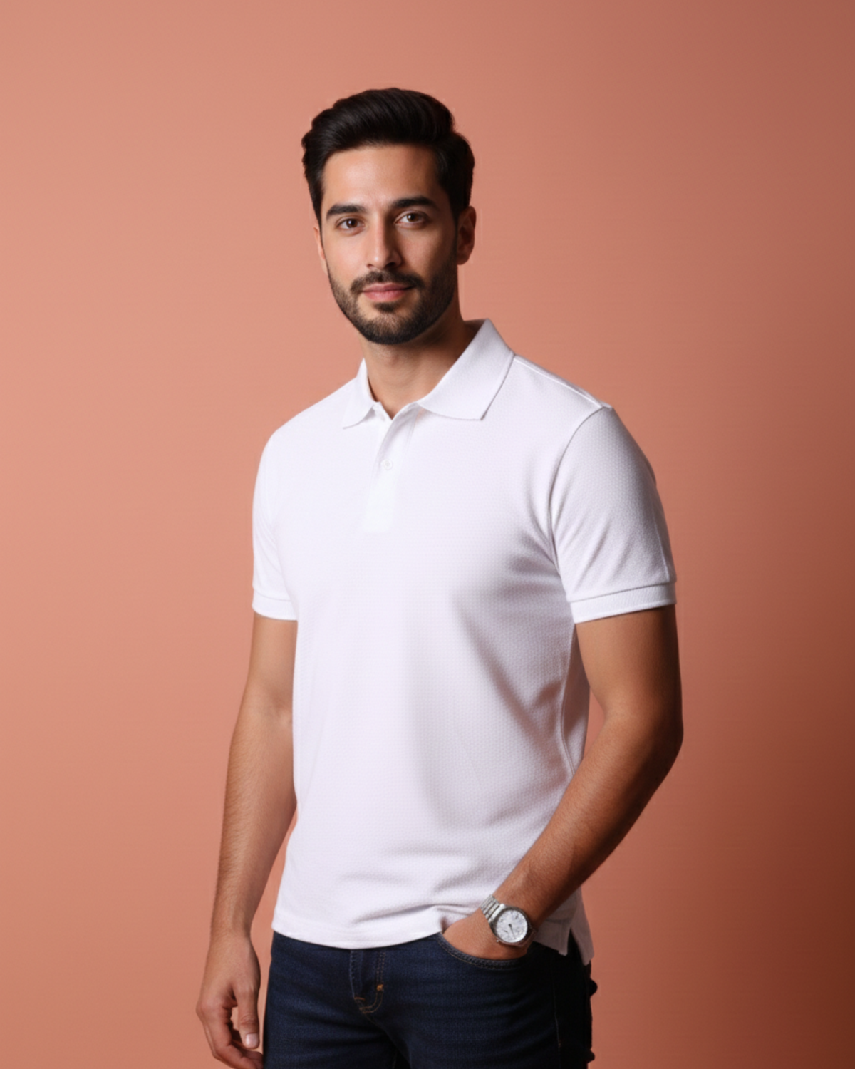 Executive Polo - Unisex White