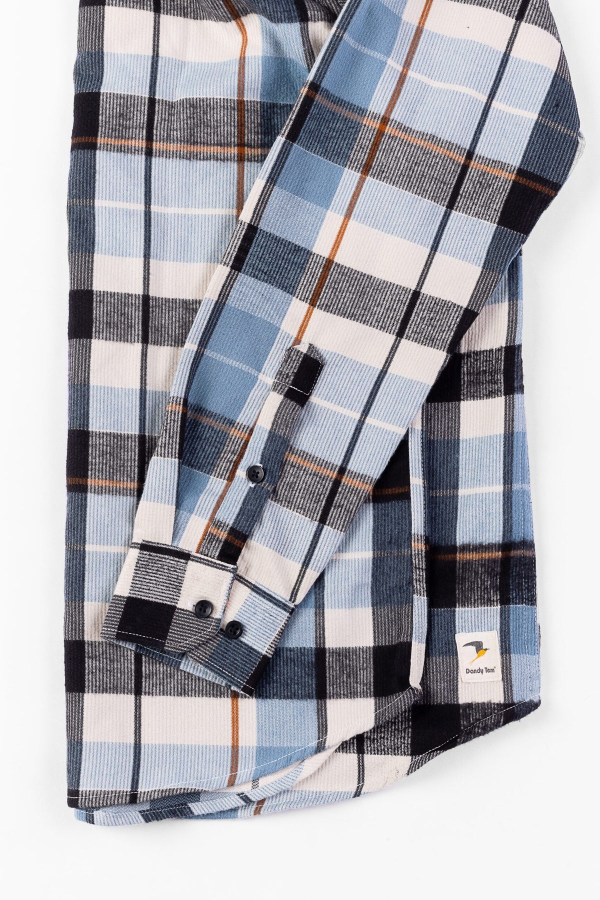 Blue Sapphire Flannel Men's Shirt