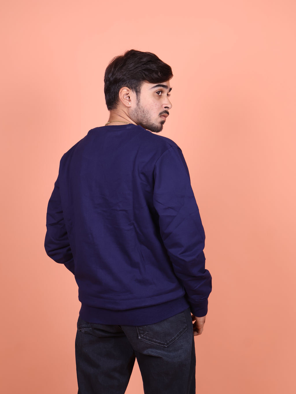 Snowsoft - Unisex Navy Blue Sweatshirt