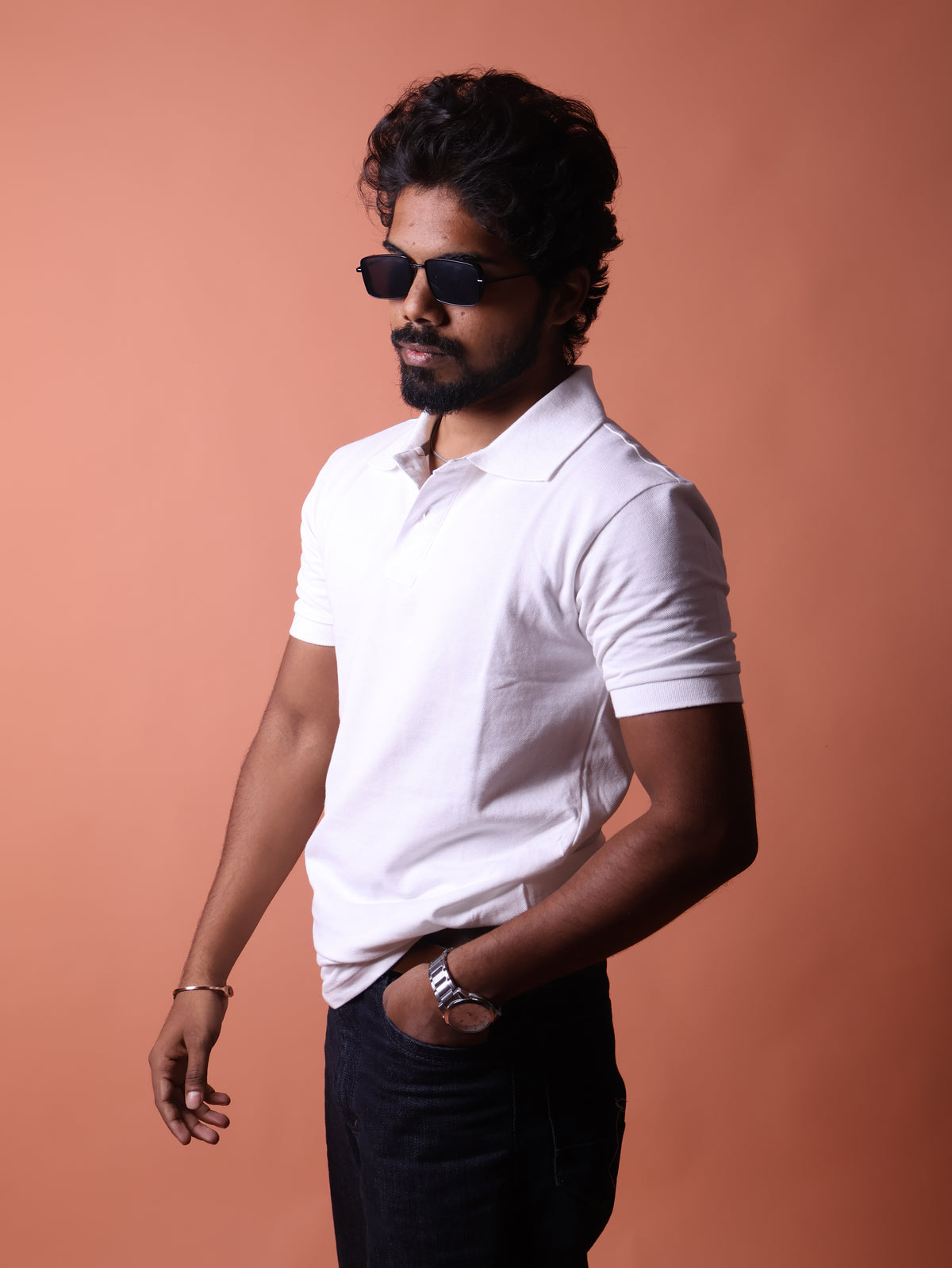 Executive Polo - Unisex White