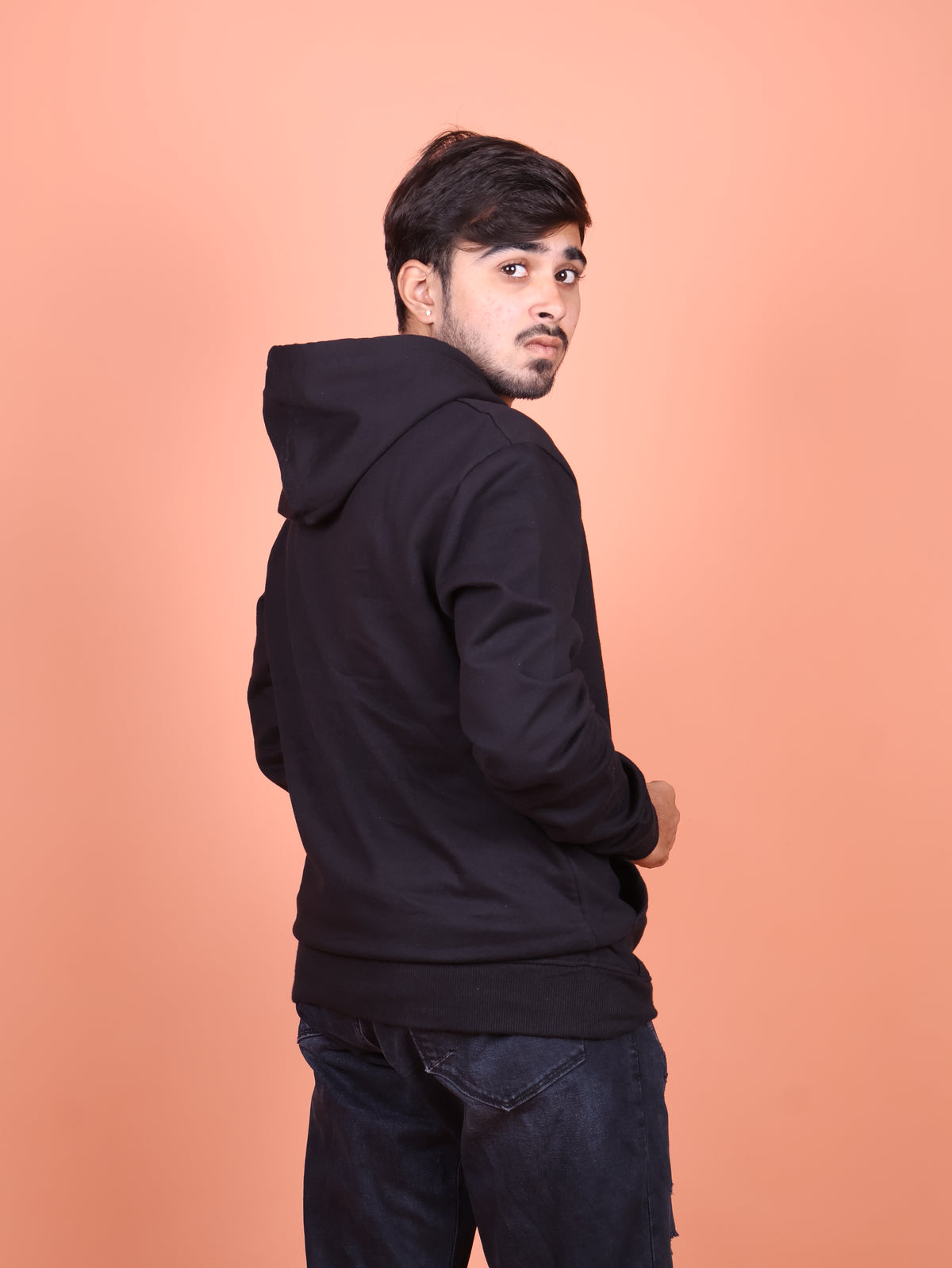 Snowsoft - Unisex Pullover Hoodie Black