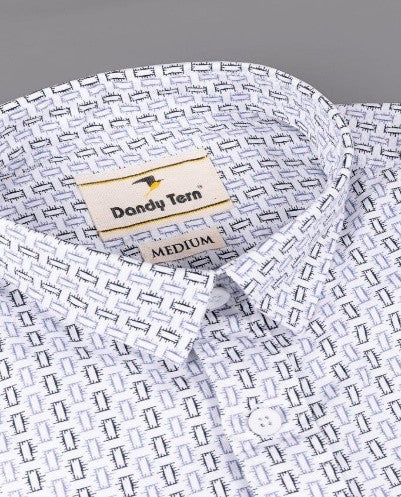Ice Water Oxford Men's Printed Shirt