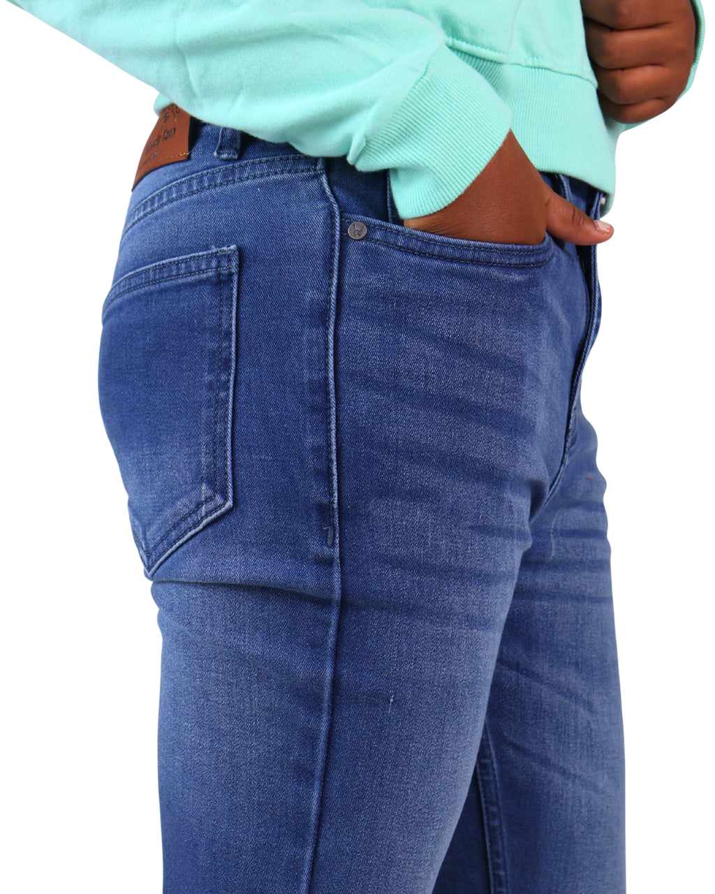 Women's Skinny Fit Jeans Mid Blue