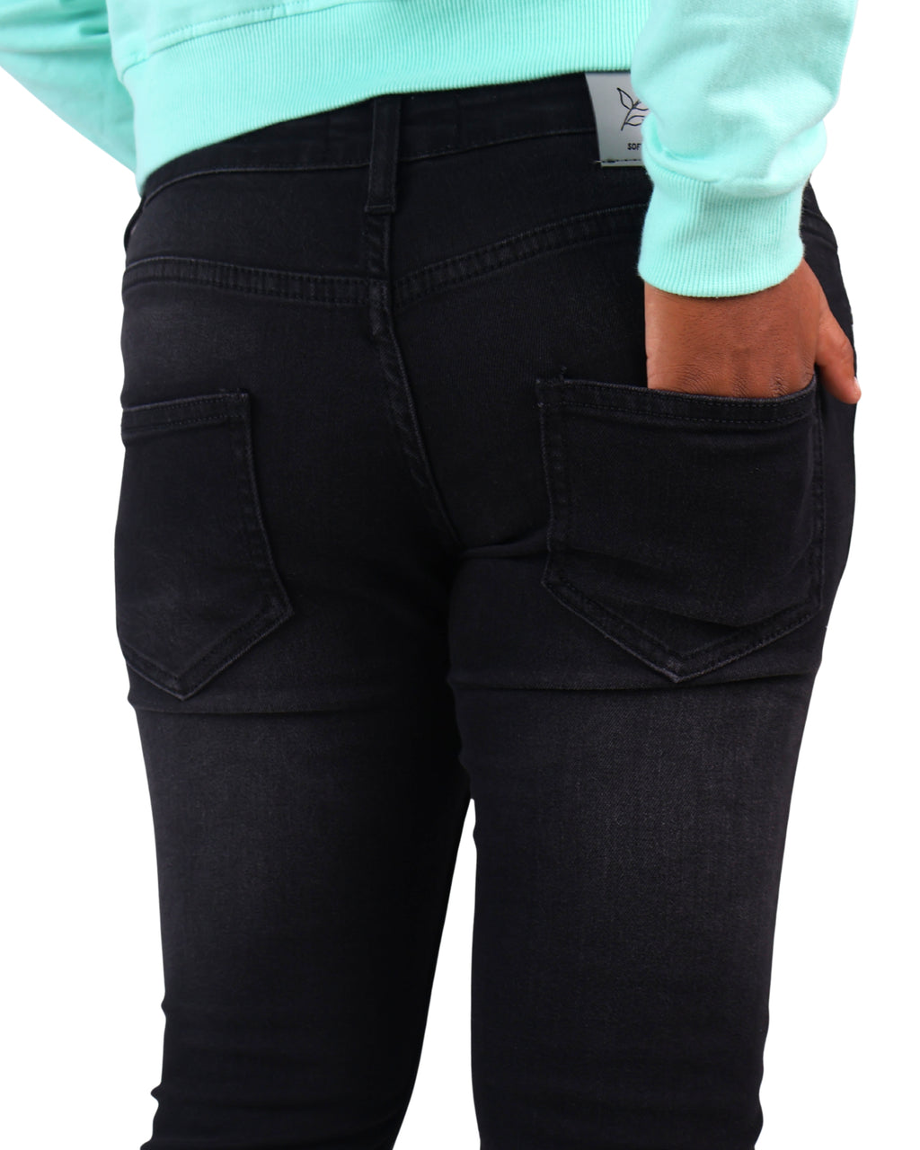 Women's Skinny Fit Jeans Mid black